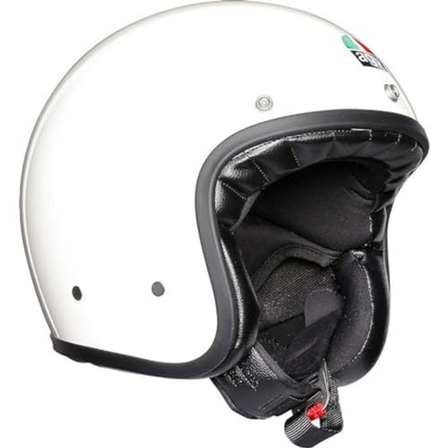 Agv X70 Agv E2205 Solid Casco Moto, Unisex - Adulto, Nero Opaco, Xxl