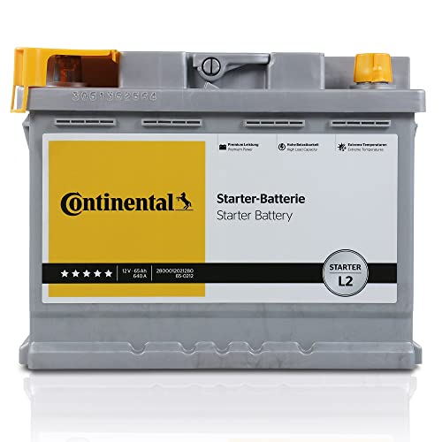 Batteria Auto Originale I Impianto Automobilistico Continental 65Ah 640A (En)