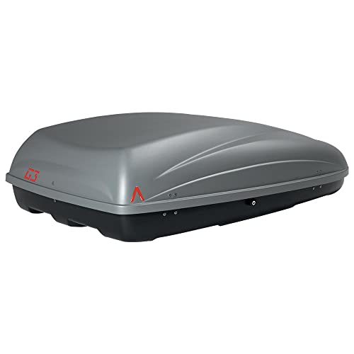 G3 G322204 Box Da Tetto Krono 400, 330 Litri, Grigio Chiaro