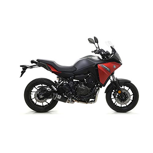 Arrow Marmitta Omologata Works Nichrom Dark Yamaha Tracer 700 '20 Con Fond.Carby Per Collettori 71735Mi/Kz Arrow