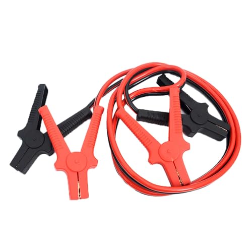 Cavi Di Avviamento Batteria Auto, Lunghezza 2.5 Metri, Pinze Rosso Nero Completamente Isolanti (1000Amp 16Mm)