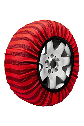 Isse Set Di 2 Catene Da Neve In Tessuto Per Auto Classic Taglia 54