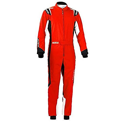 Sparco 002342Rsnr2M Thunder Tuta Da Kart Professionale, M, Rosso/Bla