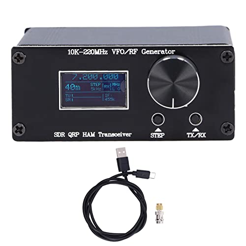 Ricevitore Radio Hf Sdr Qrp, Da 10Khz A 220Mhz Ricetrasmettitore Hf Sdr Qrp Oscillatore A Frequenza Variabile Ham Generatore Rf Vfo Ricevitore Radio