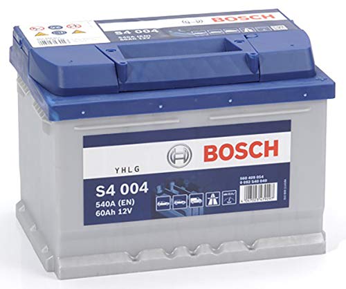 Bosch S4004, Batteria Per Auto, 60A/H, 540A, Tecnologia Al Piombo Acido, Per Veicoli Senza Sistema Start/Stop