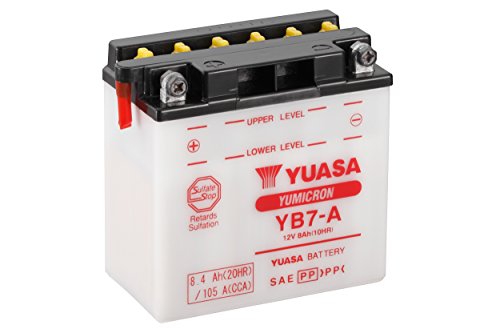 Yb7-A Batteria Moto Yuasa 8V/8,4Ah 136X75X133