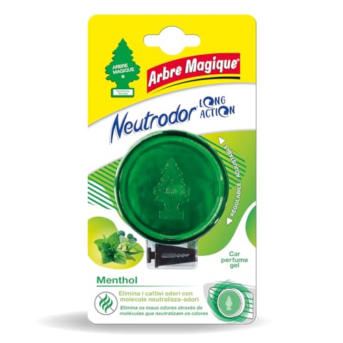 Arbre Magique Belair Sensation, Deodorante Gel Per Auto, Fragranza Green Forest, Effetto Lunga Durata, Intensità Regolabile, Design Made In Italy