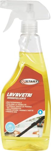 Spray Trigger Lavavetri Idrorepellente Auto, Contiene 500 Ml E Antigoccia, Per Un'Uso Multistagionale E Migliora La Visibilità