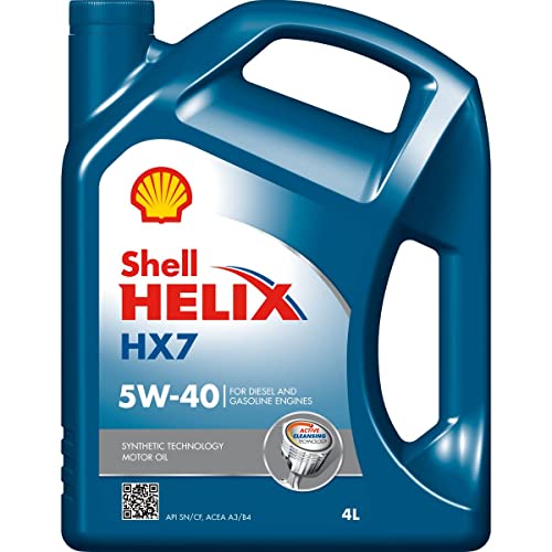 Shell Helix Hx7 5W-40 2 Taniche Da 4L = 8 Litri