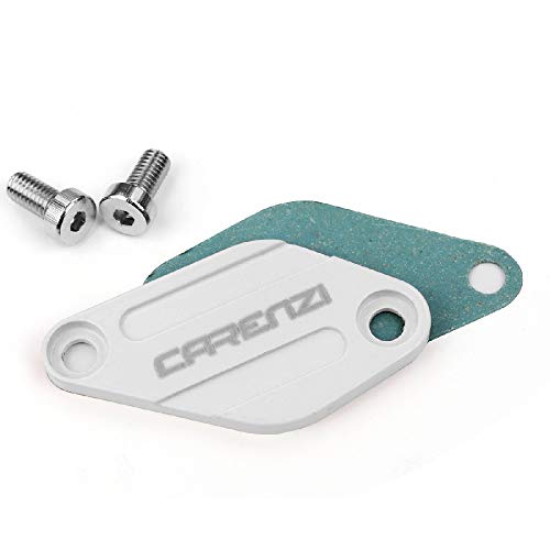 Obturateur De Pompe A Huile Carenzi Adapt. Derbi Senda / Am6 Blanc