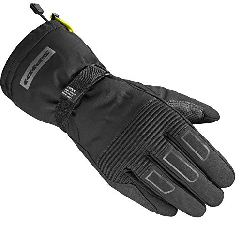 Spidi, Wintertourer, Guanto Moto Da Uomo Invernale, Colore Nero, Taglia Xl, Impermeabile, Traspirante E Antivento, Ideale Per Le Basse Temperature, Co