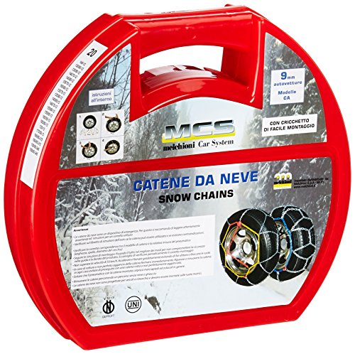 Melchioni 380008020 Catene Da Neve Per Auto Ca920 Omologate E Certificate Tuv Da 9 Mm
