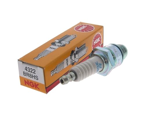 Ngk Br8Hs Candele D' Accensione Adatto Per Moto, Scooter, Quad/Atv, Motoslitte, Imbarcazioni, Motore Entrobordo,Imbarcazioni, Motore Fuoribordo, Jet S