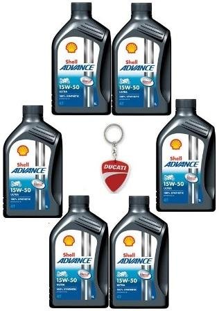 Shell Advance 4T Ultra 15W/50 Barattolo 1 Litro (6)