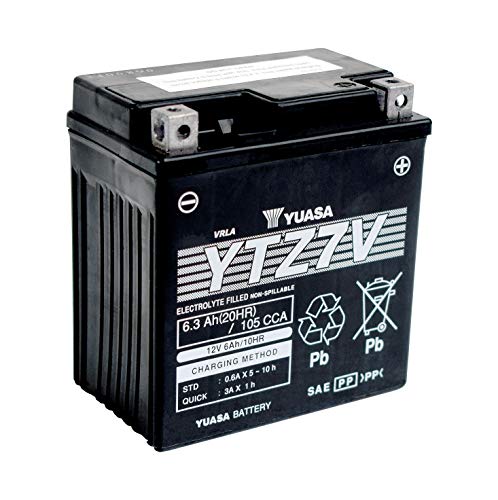 Yuasa Ytz7 V (Wc) Ad Alte Prestazioni Senza Manutenzione Batteria