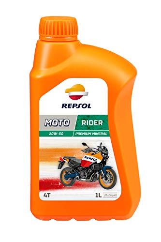 Repsol Lubrificante Moto 4T 20W50 1 L