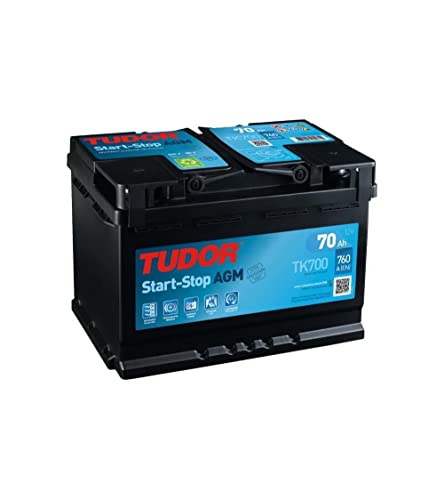 Tudor - Batteria Start/Stop Agm Tudor Tk700 – 70 Ah – 760 A
