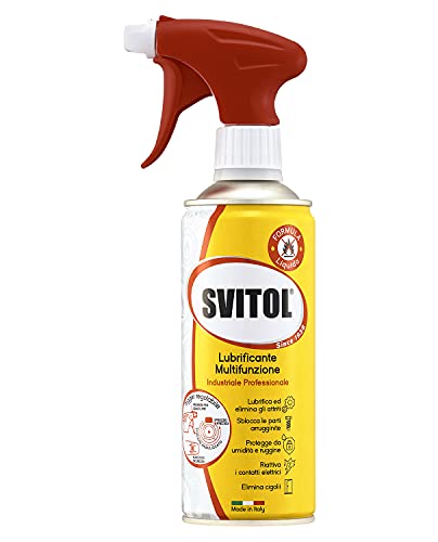 Svitol Sbloccante Spray Trigger 400 Ml, Lubrificante Multifunzione, Industriale Professionale, Protegge E Lubrifica