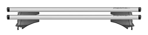 Menabo Coppia Barre Da Tetto Completa Per Auto Con Rails Leopard Max.75 Kg