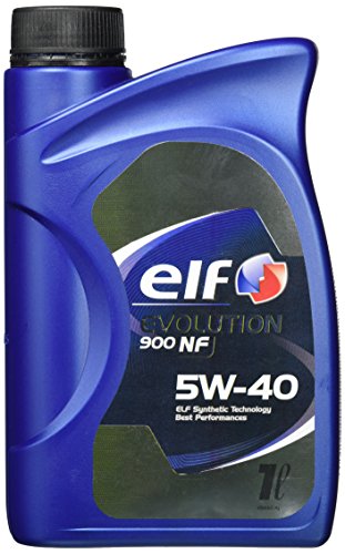 Elf 201742 Lubrificante Motore Evolution 900 Nf 5W40, 1 Litro