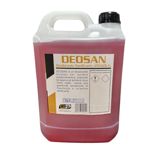 Deosan Fragola Deodorante Sanificante Igienizzante 5 Kg Per Ambienti Auto Camion Camper