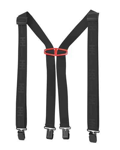 Helly Hansen Workwear Logo Suspenders Color: 990 Black Talla: Std