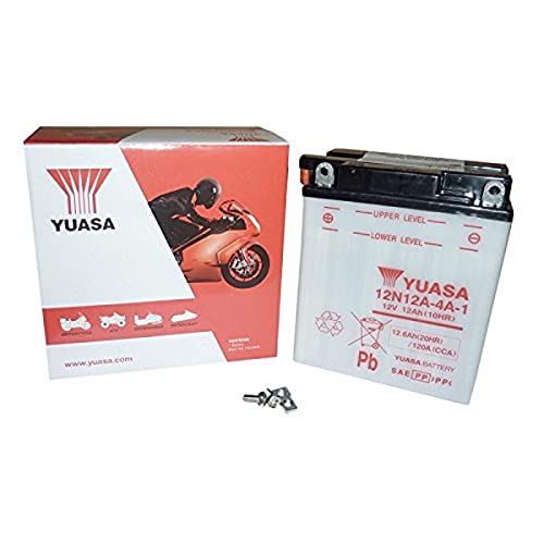 Yuasa Batterie 12N12A-4A-1 Aperto Senza Acido