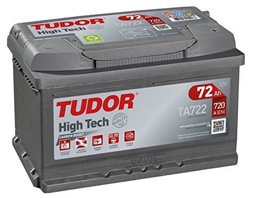 Tudor Exide High-Tech - Batteria Per Auto Da 72 Ah, 12 Vdimensioni:278 X 175 X 175 Mm.Morsetto Positivo A Destra.