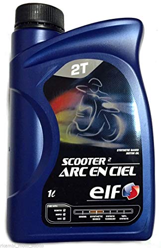 Elf Olio Scooter Miscela 2T Arc En Ciel Conf. Da 1 Lt.