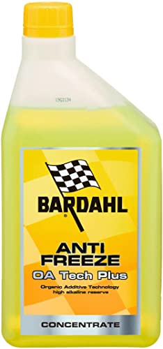 Bardahl - Antifreeze Oa Tech Plus Concentrate - Liquido Refrigerante Anticongelante, Liquido Radiatore Per Auto, Moto E Veicoli Commerciali Con Fluidi
