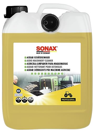 Sonax Agrar Detergente Per Macchine Agricole (5 Litri) Per La Pulizia Di Mezzi, Macchine E Impianti Agricoli E Per La Pulizia Di Rimesse, Articolo Num