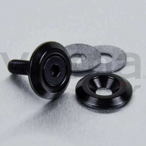 Pro-Bolt Lwac6-19 Lwac6-19-Disco Svasato In Alluminio, M6, Colore: Argento