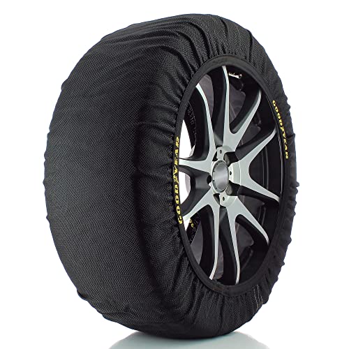 Goodyear 10643 - Catene Da Neve In Tessuto, Calze Da Neve In Tessuto, Calze Da Neve Per Auto Con Certificazione Ö-Norm V5121, Taglia L