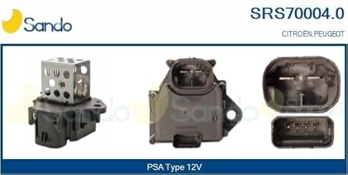Srs70004.0 Sando (Id) Resistore Addizionale, Elettromotore-Ventola Radiatore