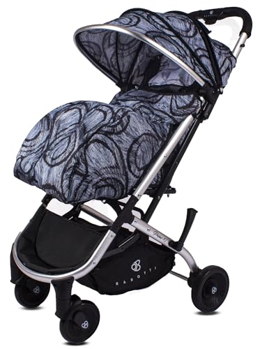 Passeggino Trolley Pieghevole Per Bambini Barotti Primo Xl Grigio