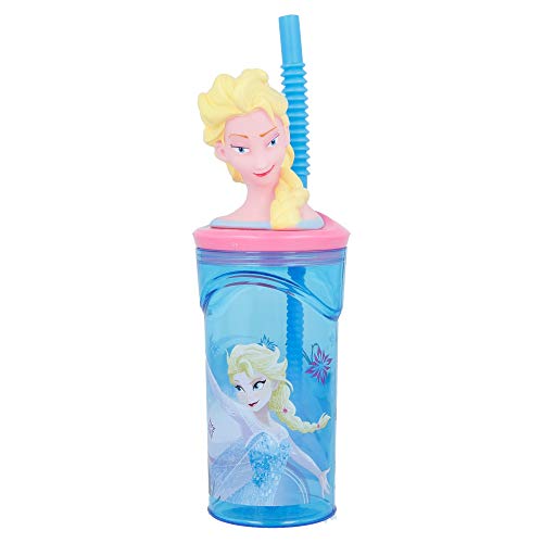 Stor Bicchiere Figurita 3D 360 Ml | Frozen Iridescent Aqua, 17966
