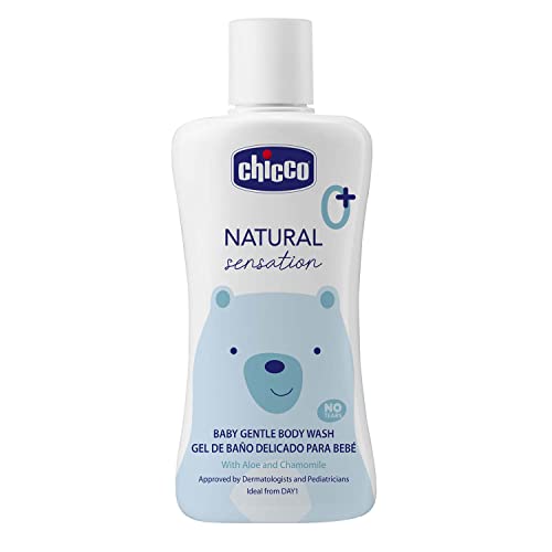 Chicco Natural Sensation Bagnoschiuma Senza Lacrime, Con Aloe E Camomilla, Azione Idratante E Lenitiva, Deterge La Pelle Del Bambino Con Delicatezza,