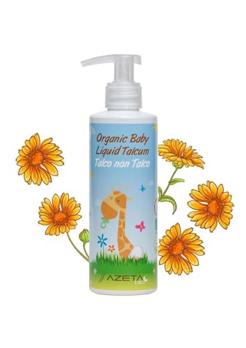 Talco Non Talco Biologico - Azetabio - Linea Bimbi - 200 Ml