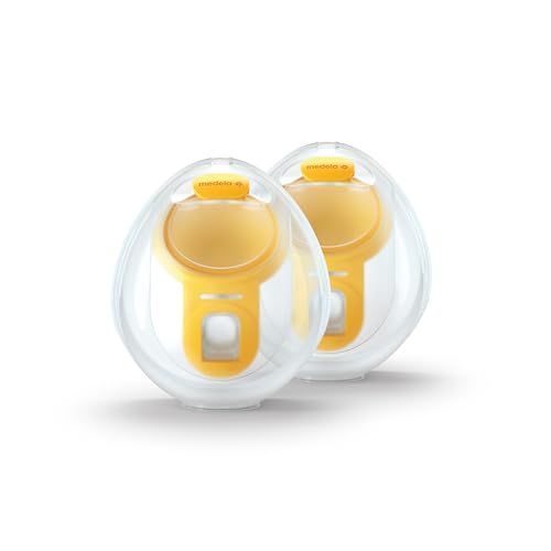 Medela Coppe Raccoglilatte Hands-Free, Compatibili Con I Tiralatte Elettrici Freestyle Flex E Swing Maxi, 1 Set Di 2 Coppe