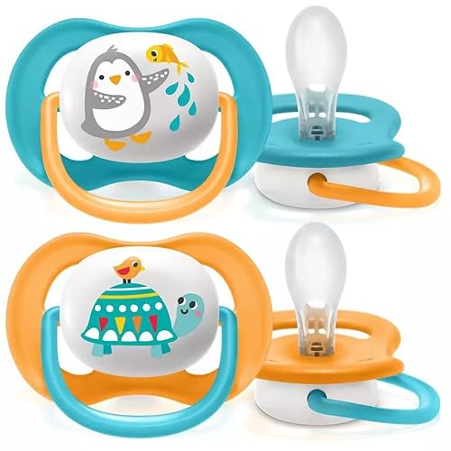 Philips Avent Ultra Air Boy Pinguino, Ciuccio 6-18 M