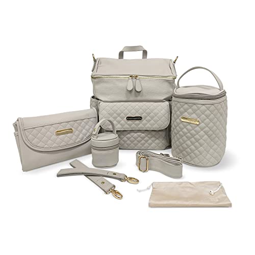 Set Borsa Fasciatoio Per Nascita Neonato Nazareno Gabrielli In Ecopelle 5805