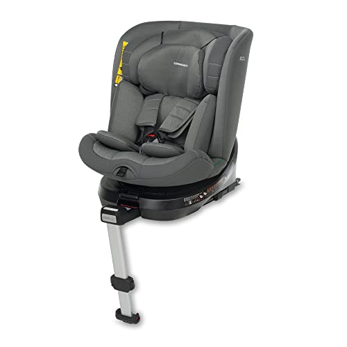 Foppapedretti Iturn I-Size Girevole 360° Da 40 A 150 Cm Di Altezza, Grey
