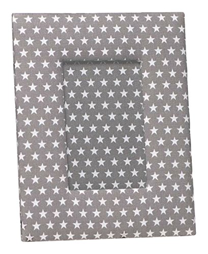 Briljant - Cornice Portafoto Per Bambini, 25 X 20 Cm, Colore: Grigio