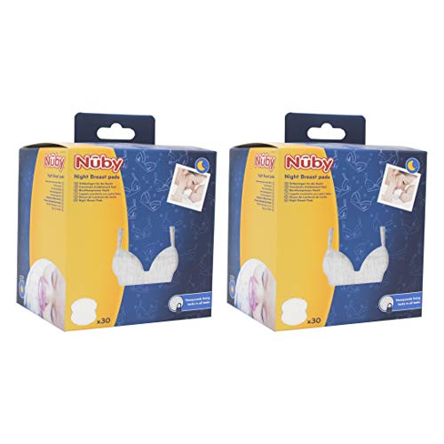 Nûby - Dischi Da Allattamento Per La Notte, 2 X 30 Pezzi