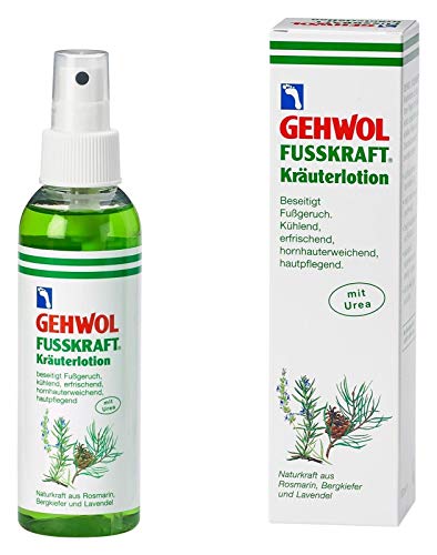 Gehwol Fusskraft Lozione Per Erbe Aromatiche, 150 Ml, Con Nebulizzatore