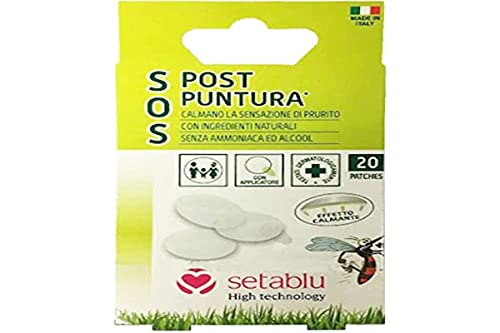 Setablu Patches Post Puntura Cerotti Senza Ammoniaca 20Pz