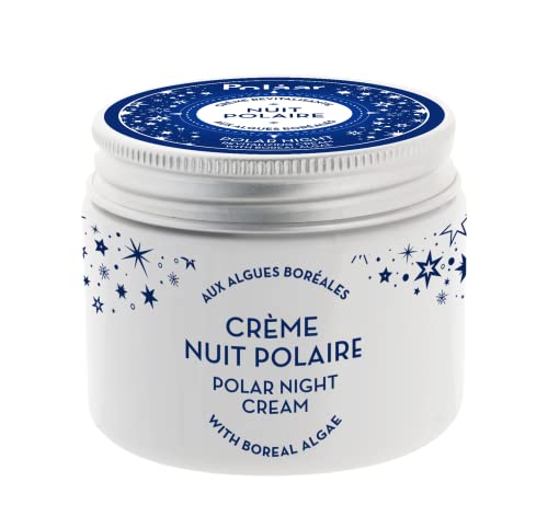 Polaar - Crema Rivitalizzante"Notte Polare" Alle Alghe Boreali - 50 Ml - Trattamento Notte Viso - Idratante, Anti-Età Levigante - Rigenerante Detossin