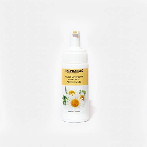 Italpharma Mousse Detergente Viso E Occhi Alla Camomilla Pelli Sensibili 150 Ml