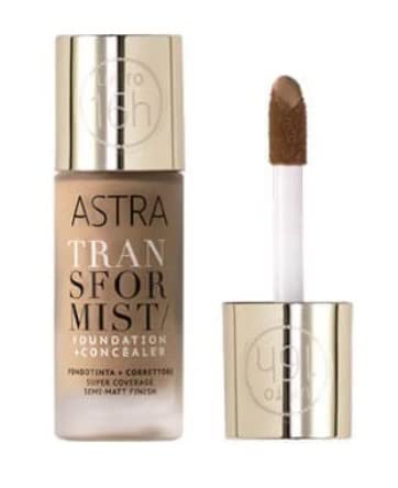 Astra Transformist Fondotinta+Correttore Colore 05W - Caramel, 1 Pezzo