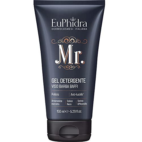 Euphidra Mr. - Detergente Viso Barba E Baffi, 150Ml